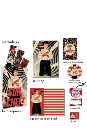 Sim, Chef! - L. C. Almeida - Book Box