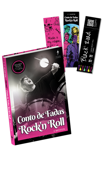 Conto de Fadas Rock'n Roll - O Baterista - Livro Impresso