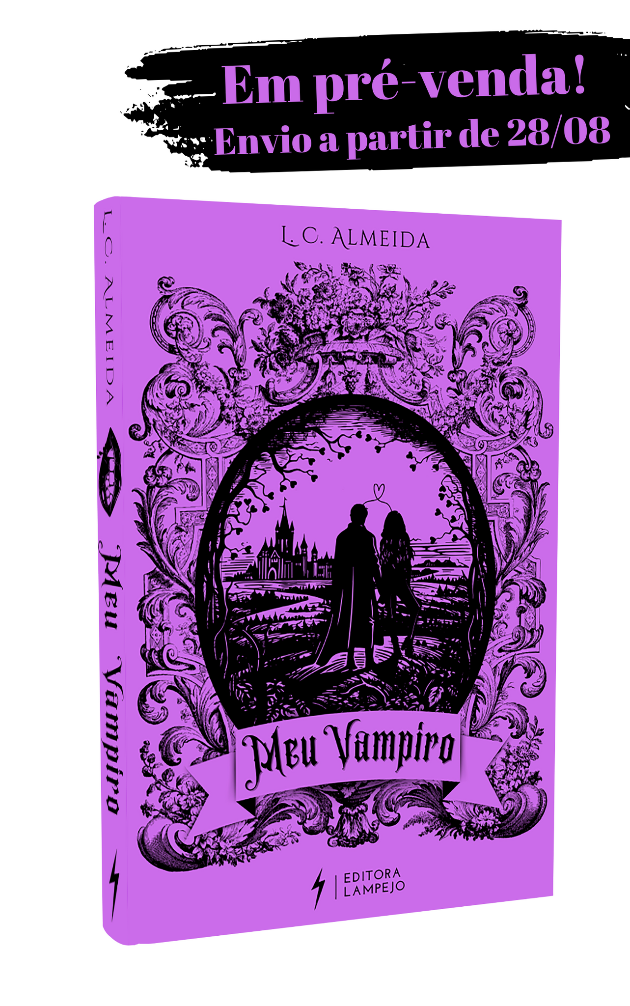 PRÉ-VENDA! Meu Vampiro - Livro Impresso - L. C. Almeida
