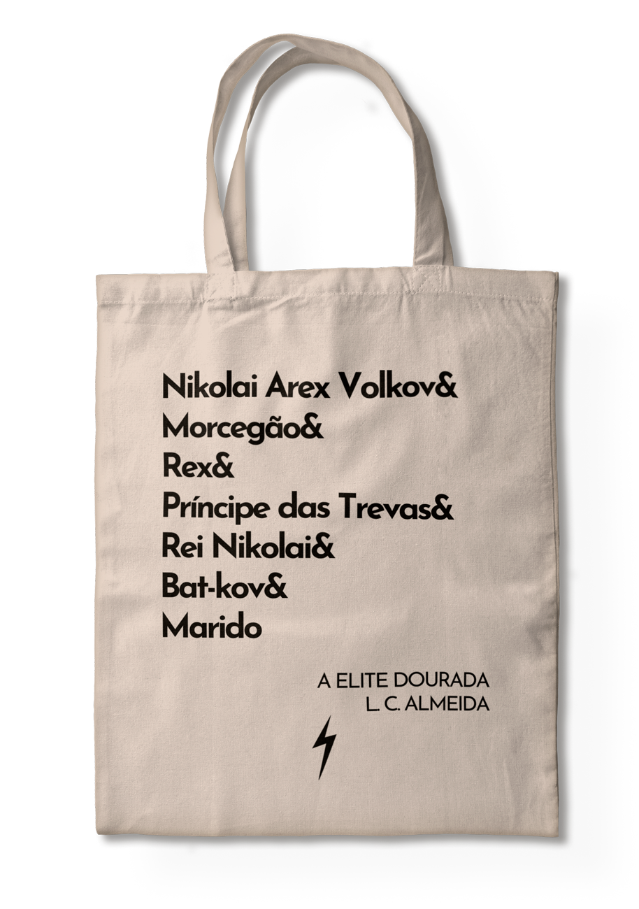 A Elite Dourada - Ecobag "Morcegão"