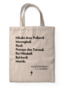 A Elite Dourada - Ecobag "Morcegão"