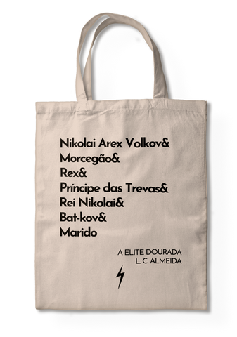 A Elite Dourada - Ecobag "Morcegão"