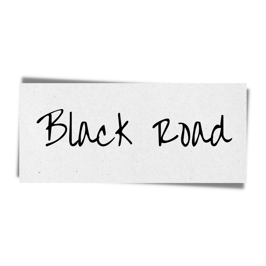 Conto de Fadas Rock'n Roll - Tatuagem Black Road Removível