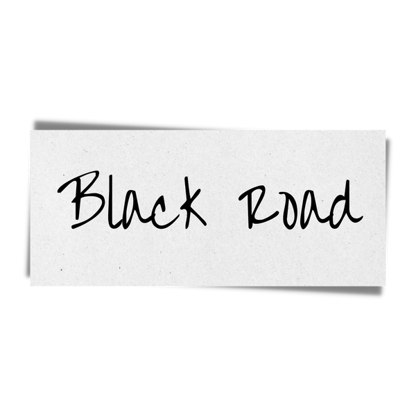 Conto de Fadas Rock'n Roll - Tatuagem Black Road Removível