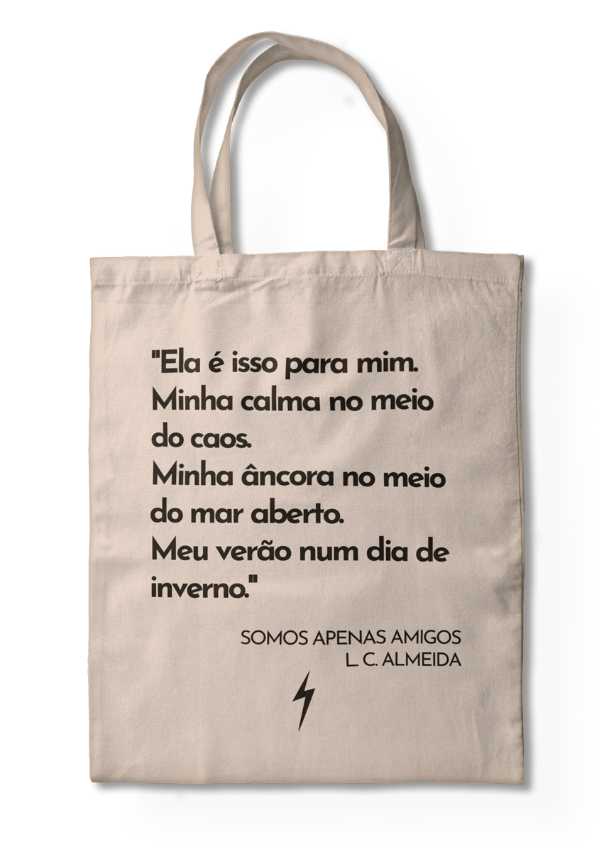 Somos Apenas Amigos - Ecobag