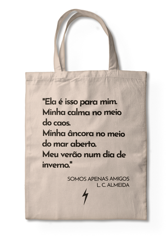 Somos Apenas Amigos - Ecobag